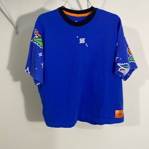 The Nike Tee Blue Kids Size Large